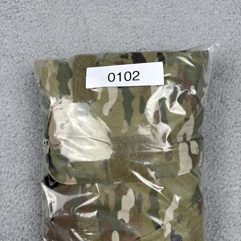 Short Bark Industries Coat Mens Large Camo Army Combat Uniform ACU‎ Ripstop OC - Picture 13 of 13